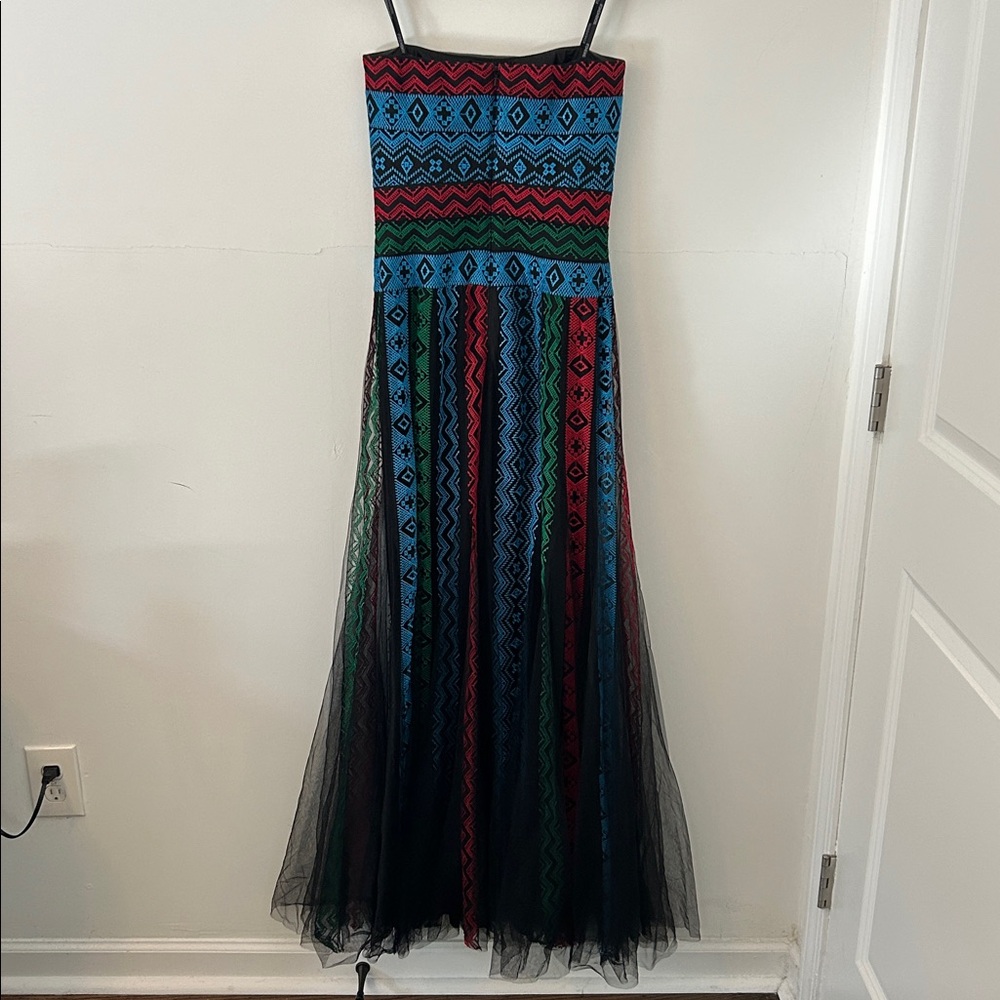 Tadashi Shoji Strapless “Gaja” Gown - Picture 5 of 7